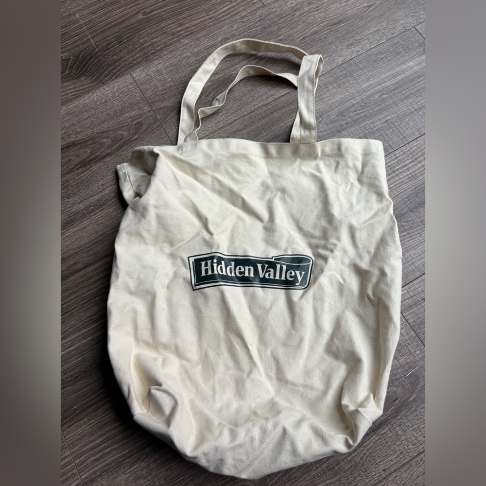 Cream Hidden Valley Tote Bag